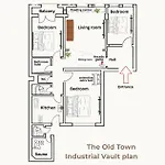 The Old Town Industrial Vault - A Fusion Of Past & Present Apartmán *