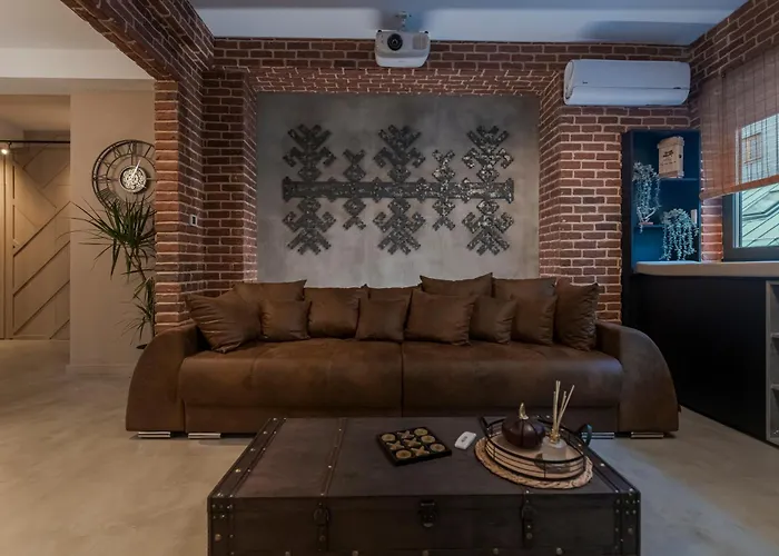 شقة The Old Town Industrial Vault - A Fusion Of Past & Present