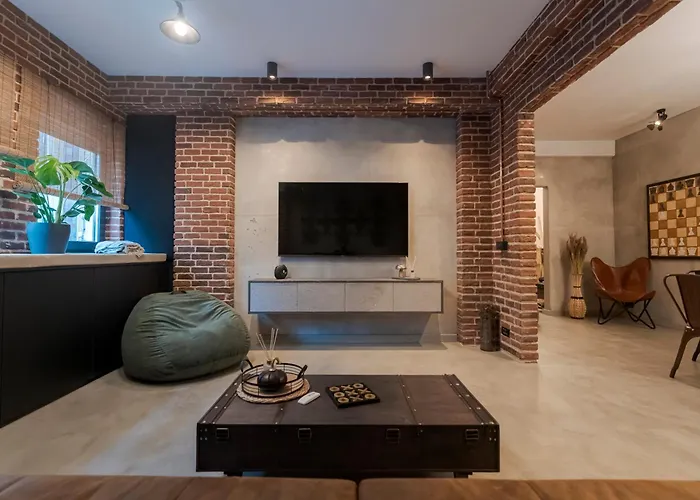 Apartamento The Old Town Industrial Vault - A Fusion Of Past & Present
