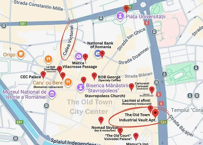 Apartamento The Old Town Industrial Vault - A Fusion Of Past & Present Bucareste